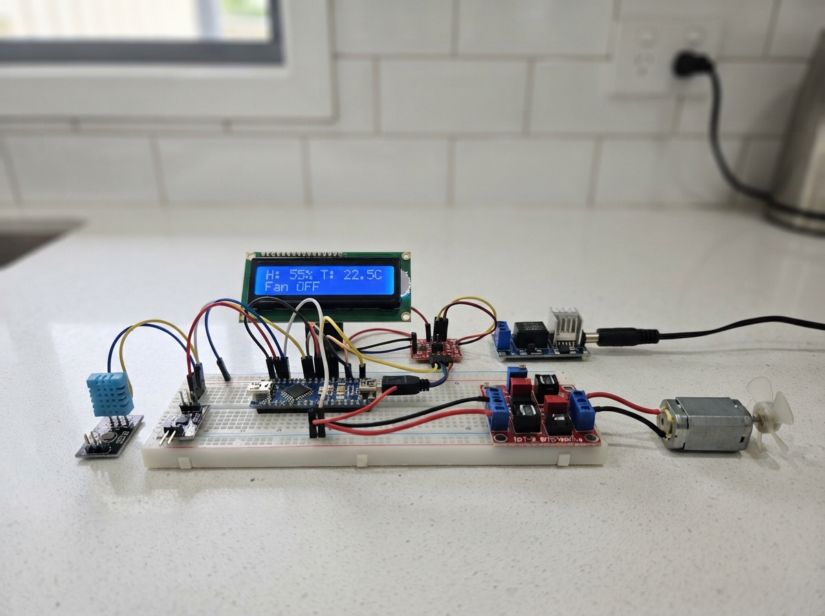 Humidity-Temperature Motor Control
