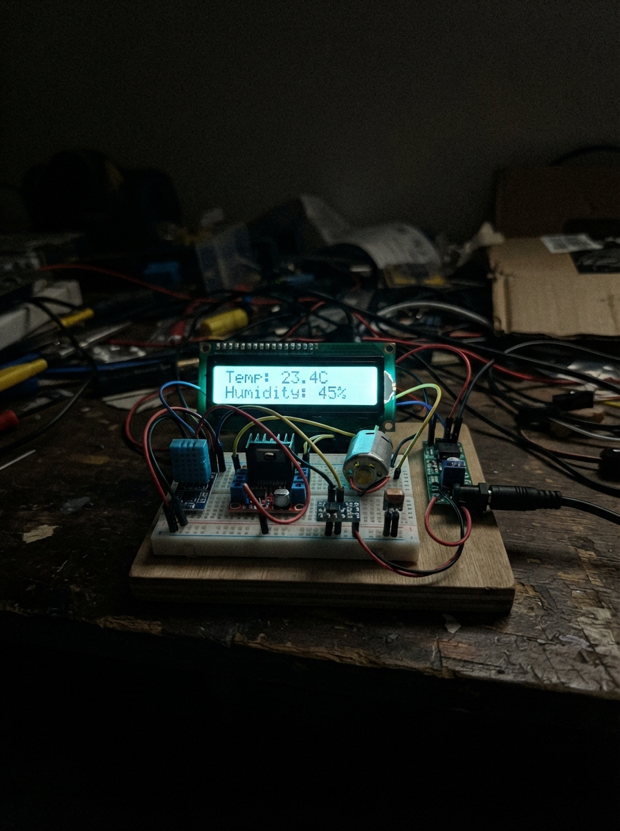 Humidity-Temperature Motor Control