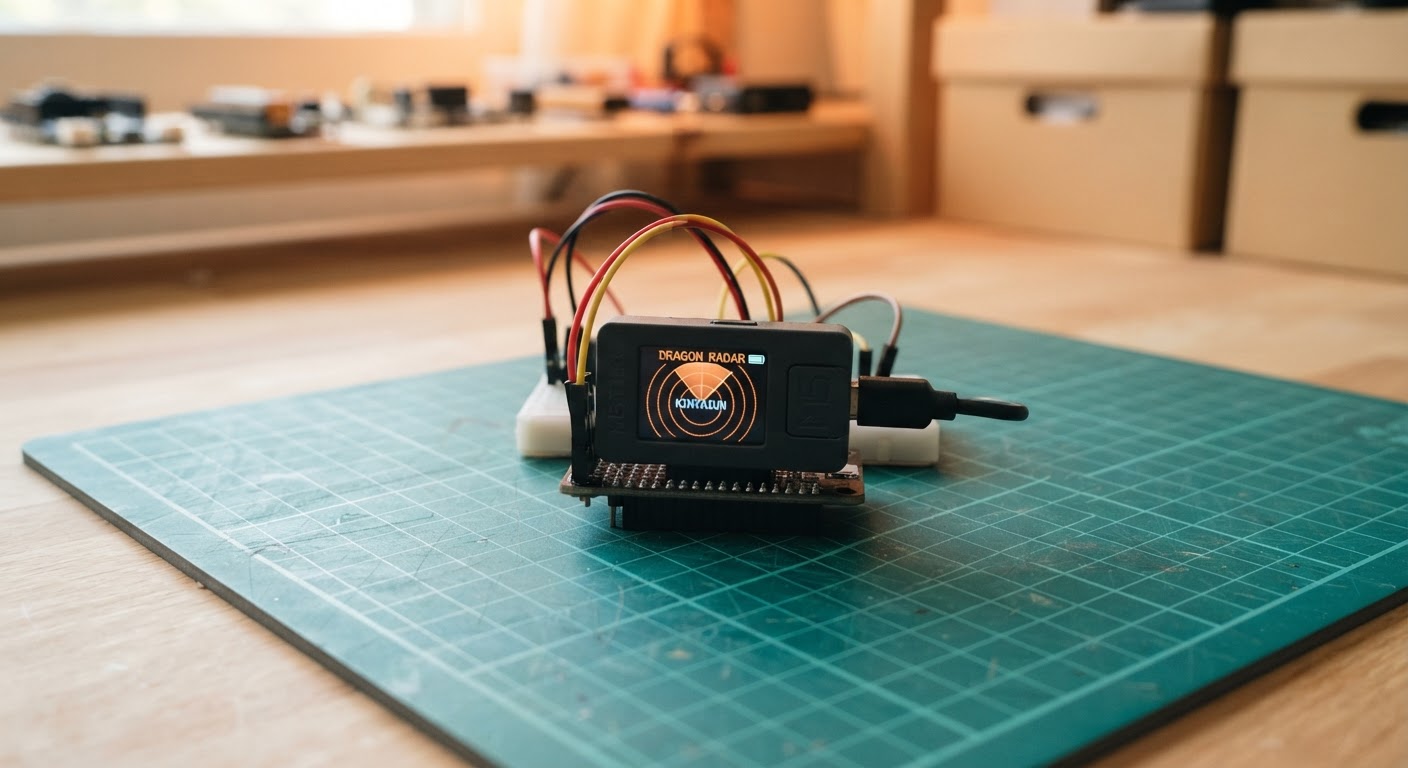 Photo of Maak Voor Een M5stick S3 Een Dragon Radar