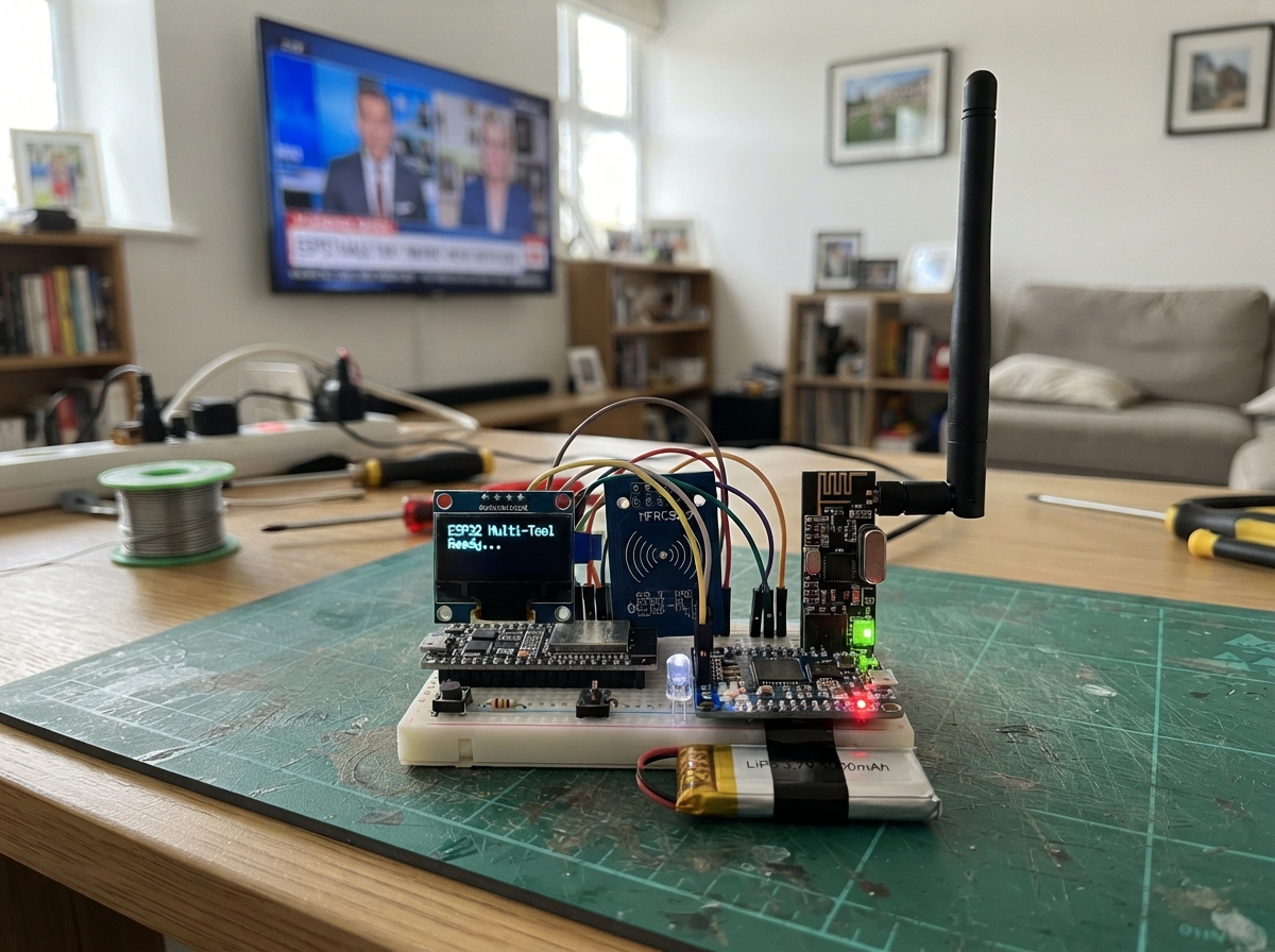 Photo of ESP32 Multi-Tool Gadget