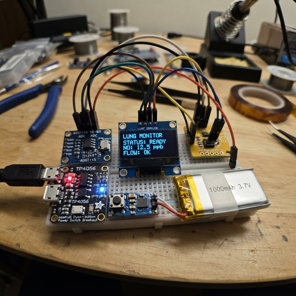 Portable Lung Function Monitor