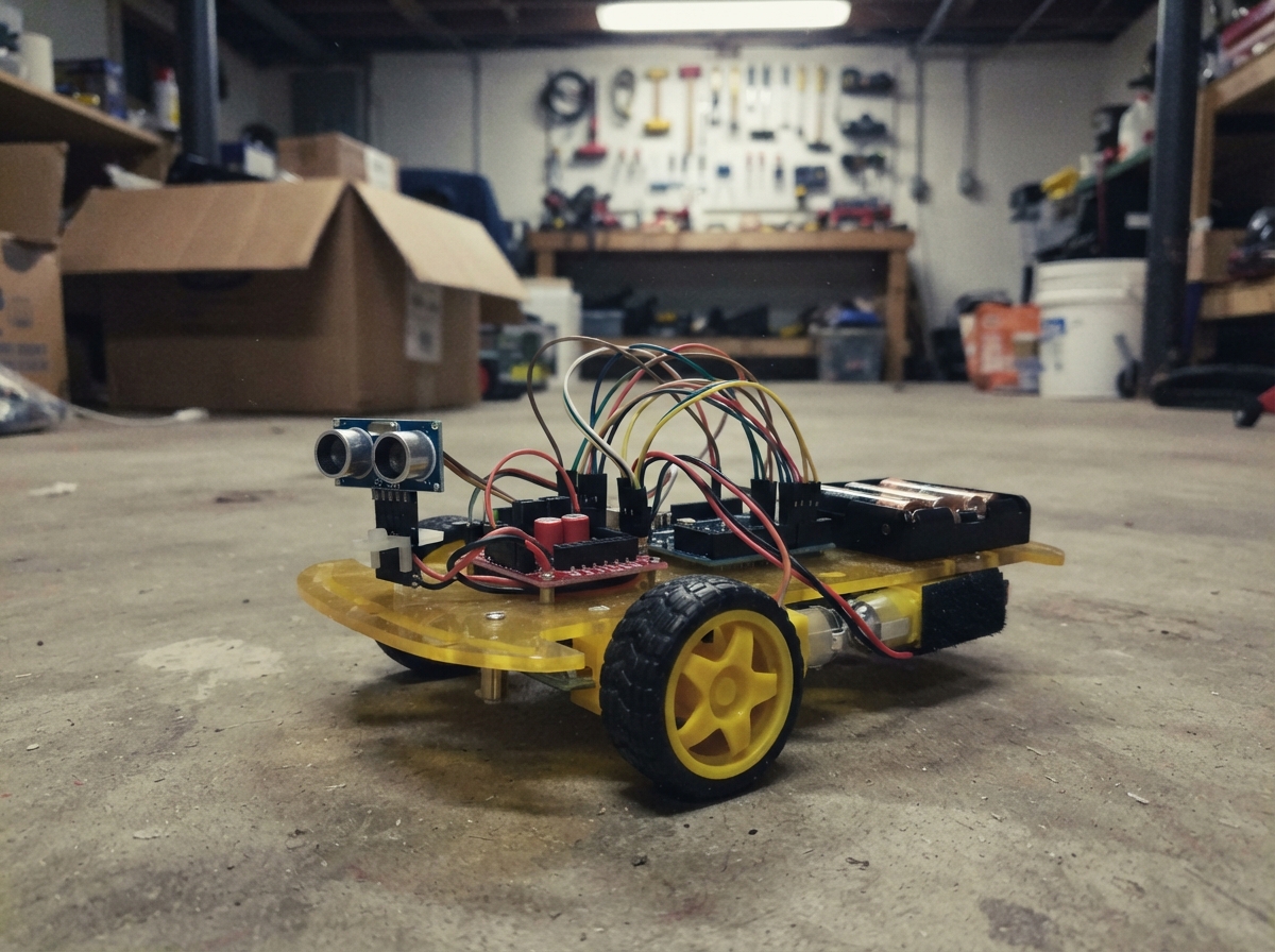Obstacle-Avoiding Robot Car