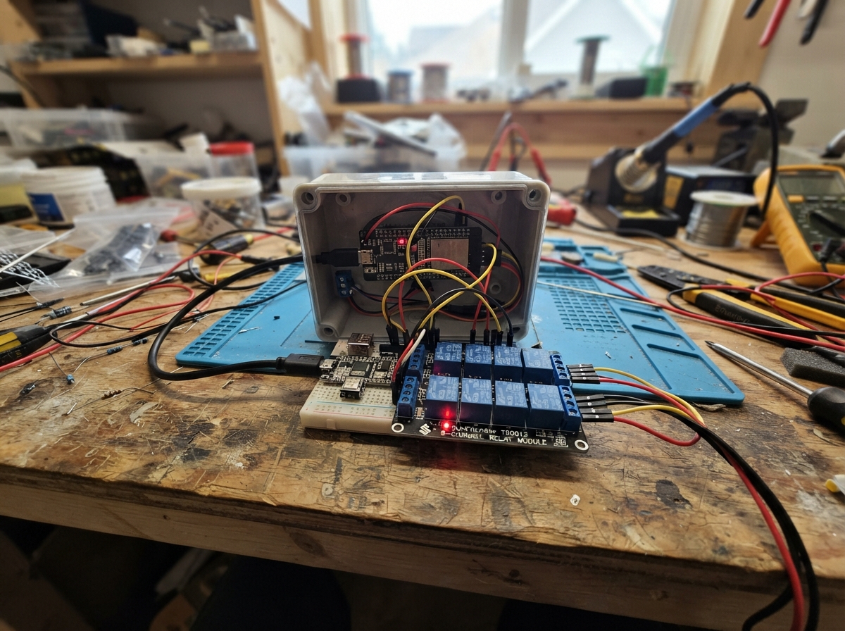 ESP32 Web Home Automation