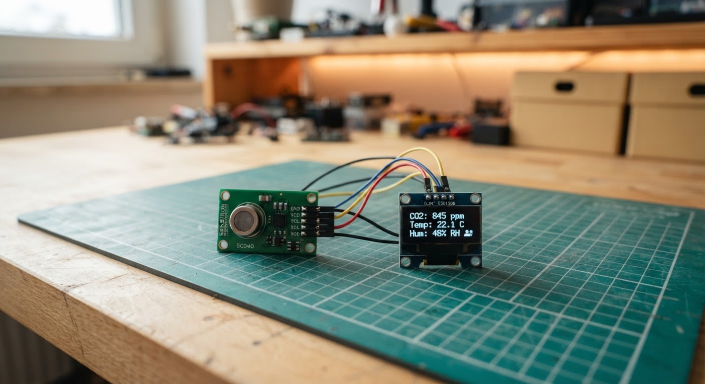 CO2 Monitor Display