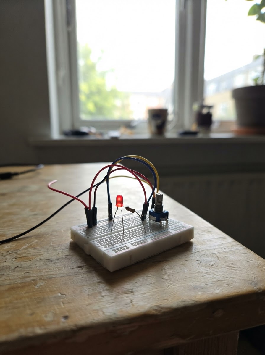 Potentiometer LED Dimmer