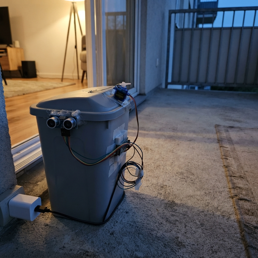 Touchless Smart Dustbin
