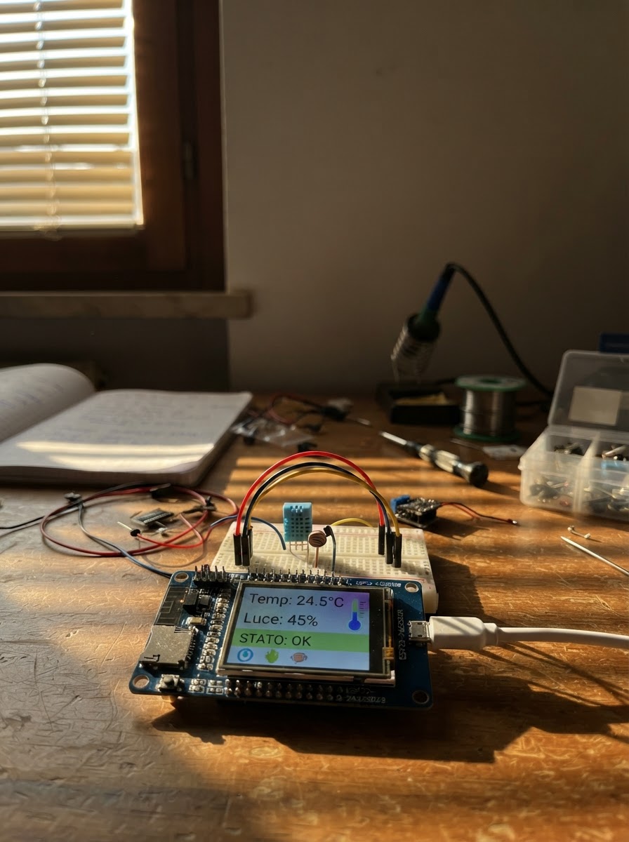 Ho Un Esp32-2432s028 Vorrei Fare Un Dispositivo