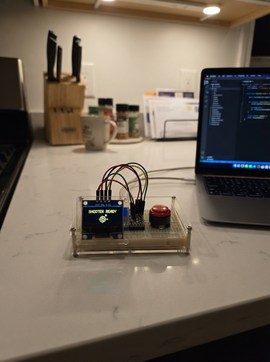 OLED Button Shooter