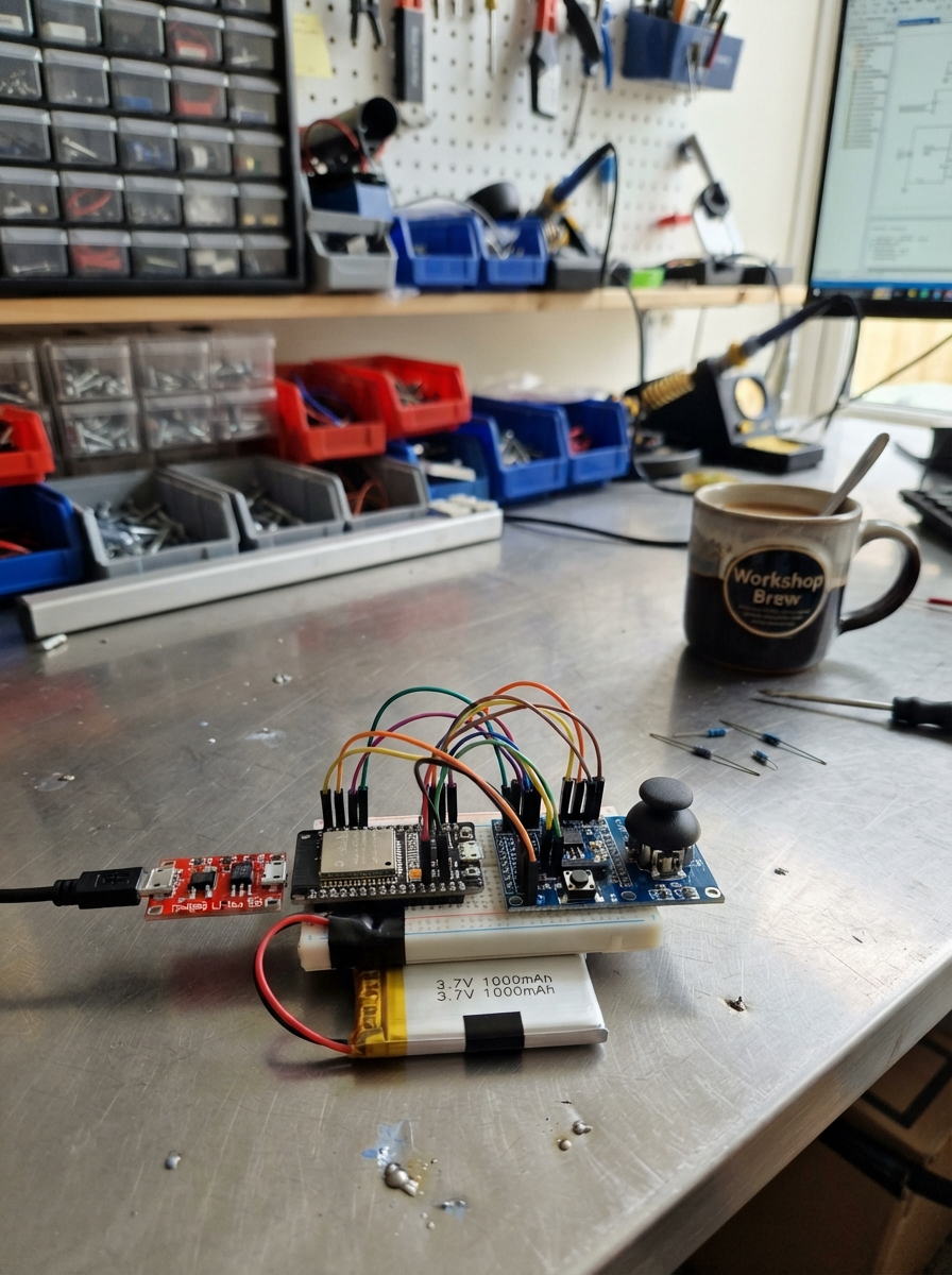 ESP32 Wireless Control Remote