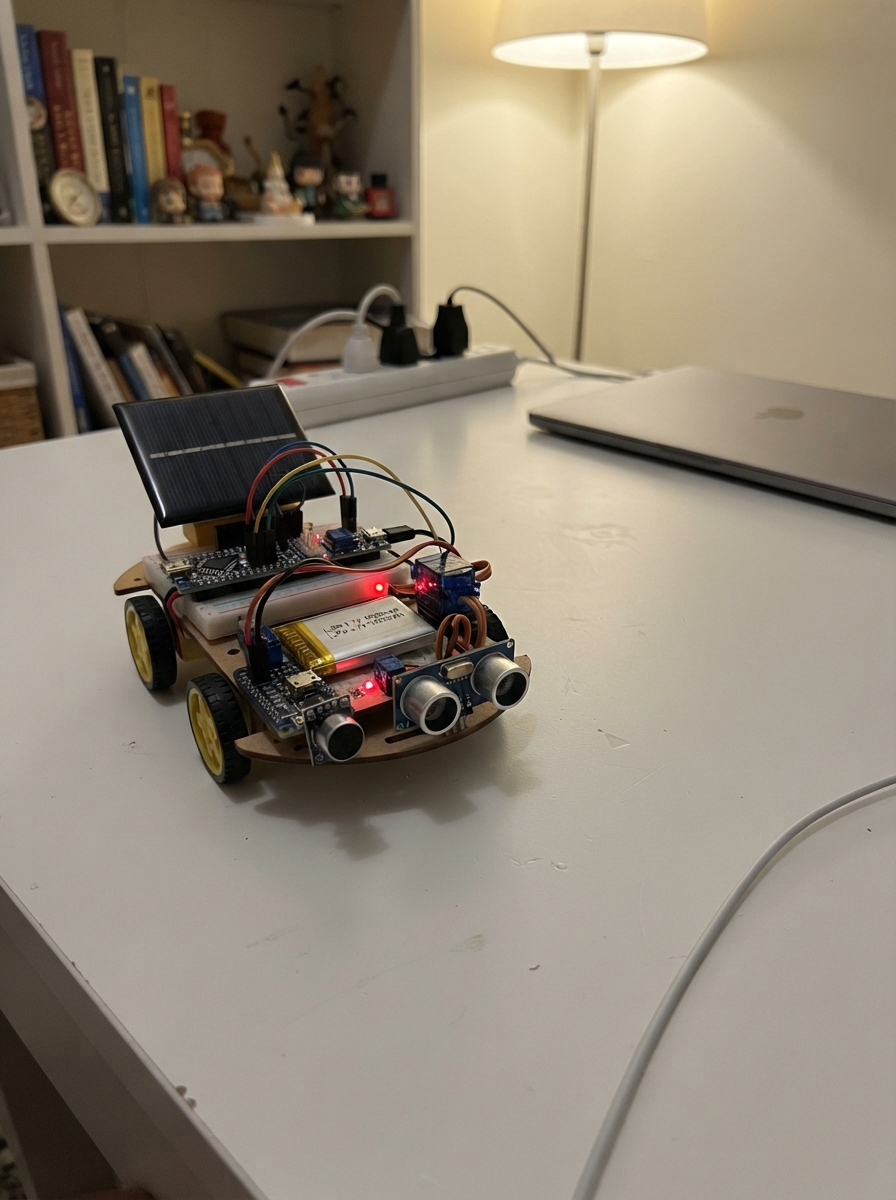 Photo of Solar Clap-Controlled Follow-Me Home