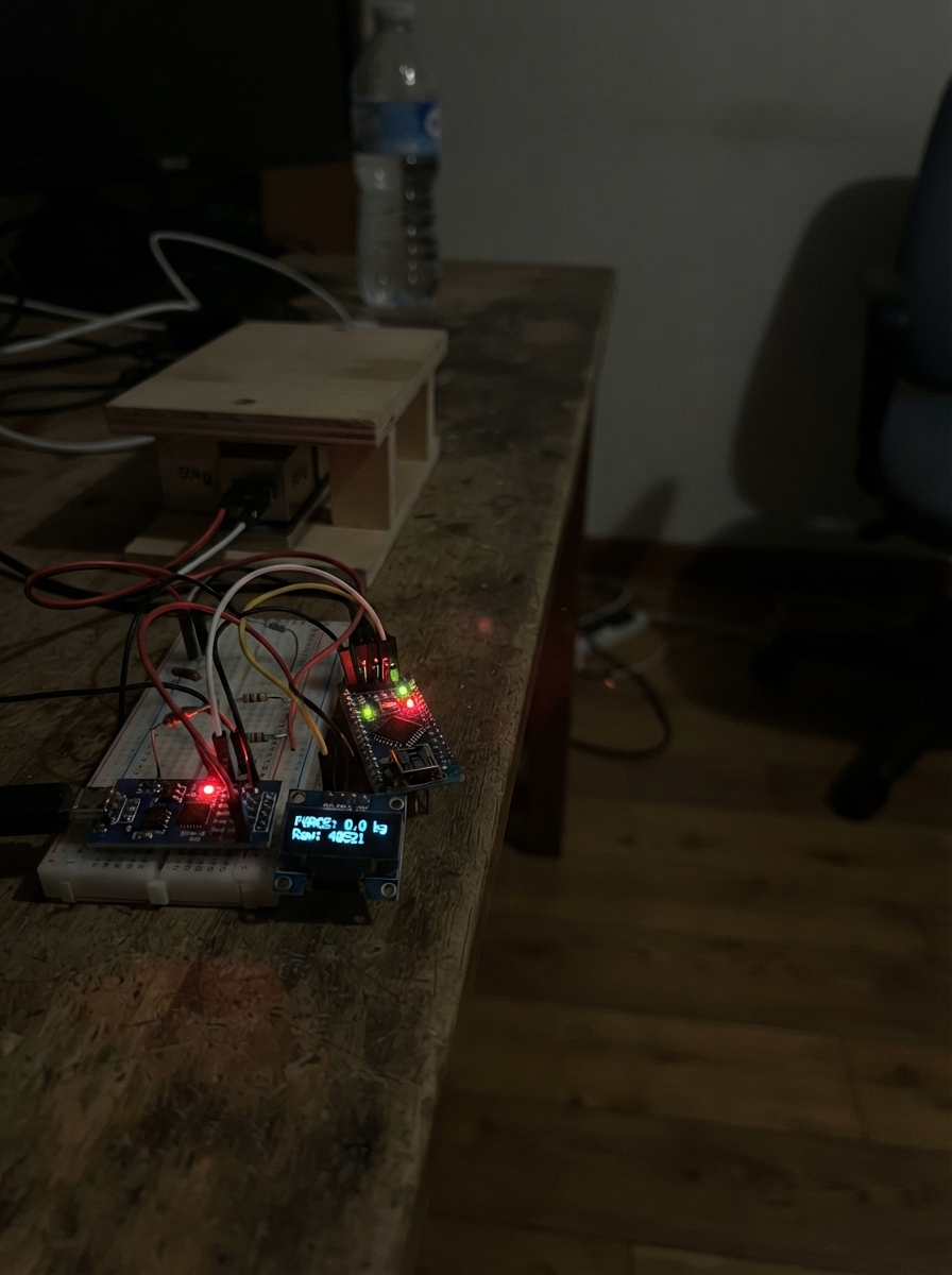 Photo of Footstep Force Measurement