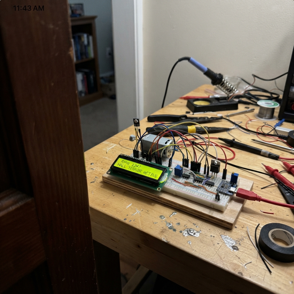 Photo of Hall-Effect RPM Monitor