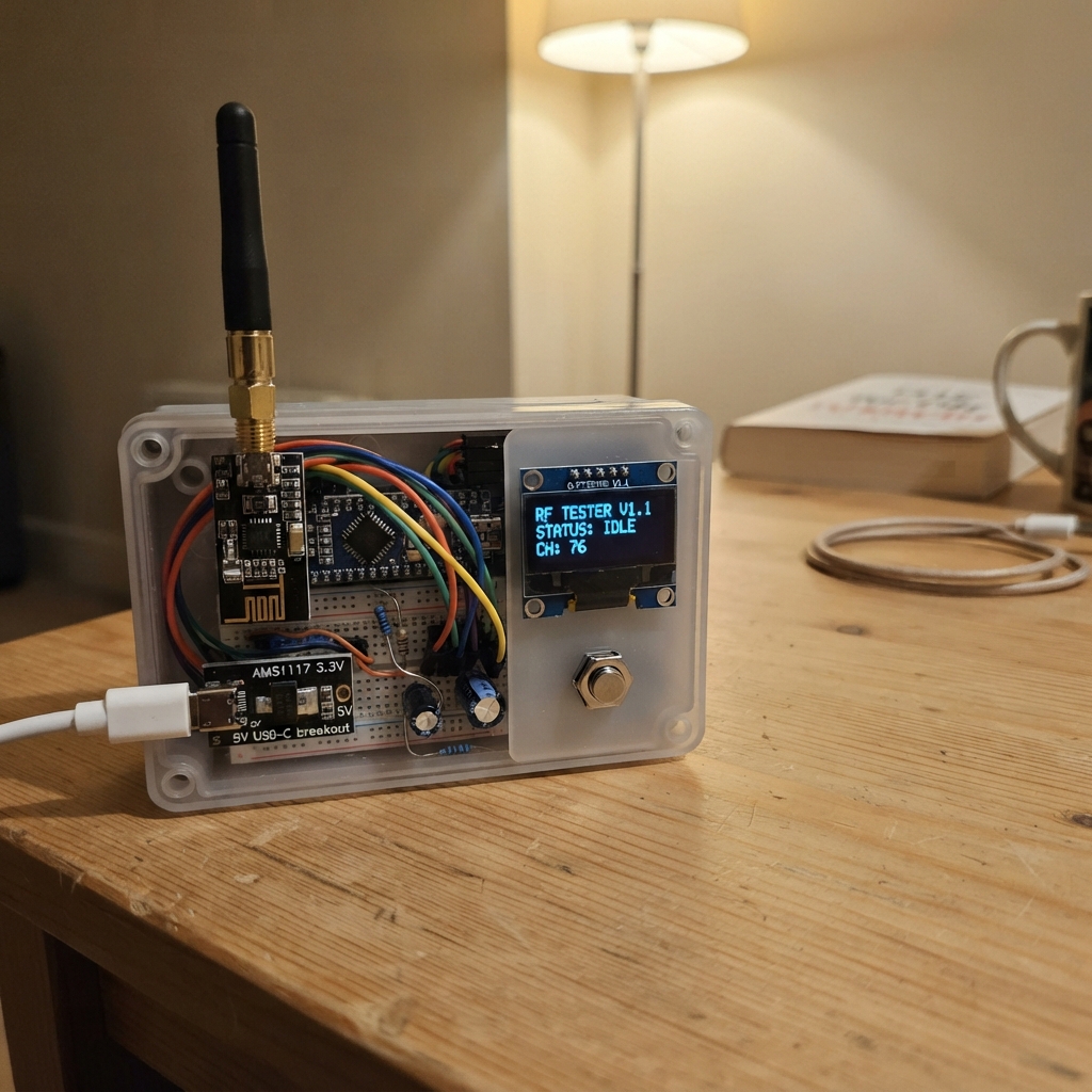 Photo of Portable RF Testing Box