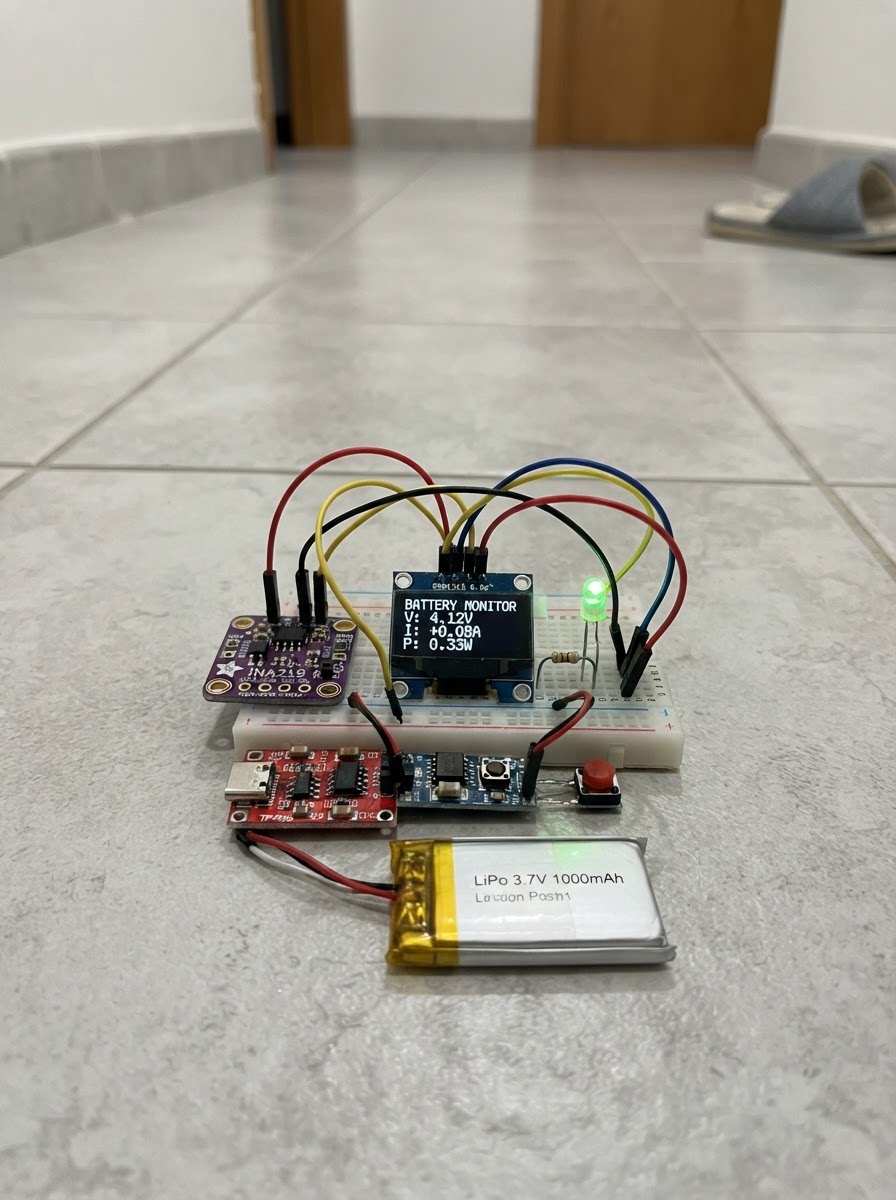 Photo of Portable Battery Monitor