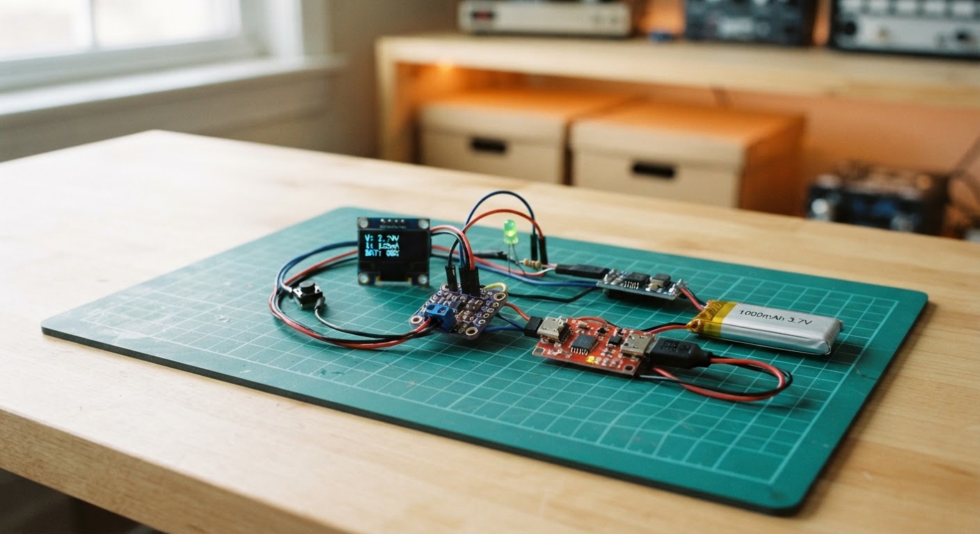 Photo of Portable Battery Monitor