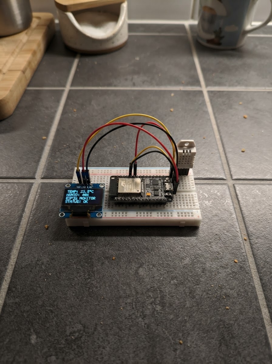 ESP32 Temperature Monitor
