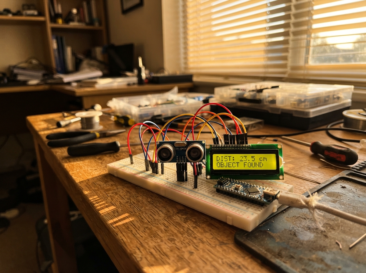 Ultrasonic Distance Display