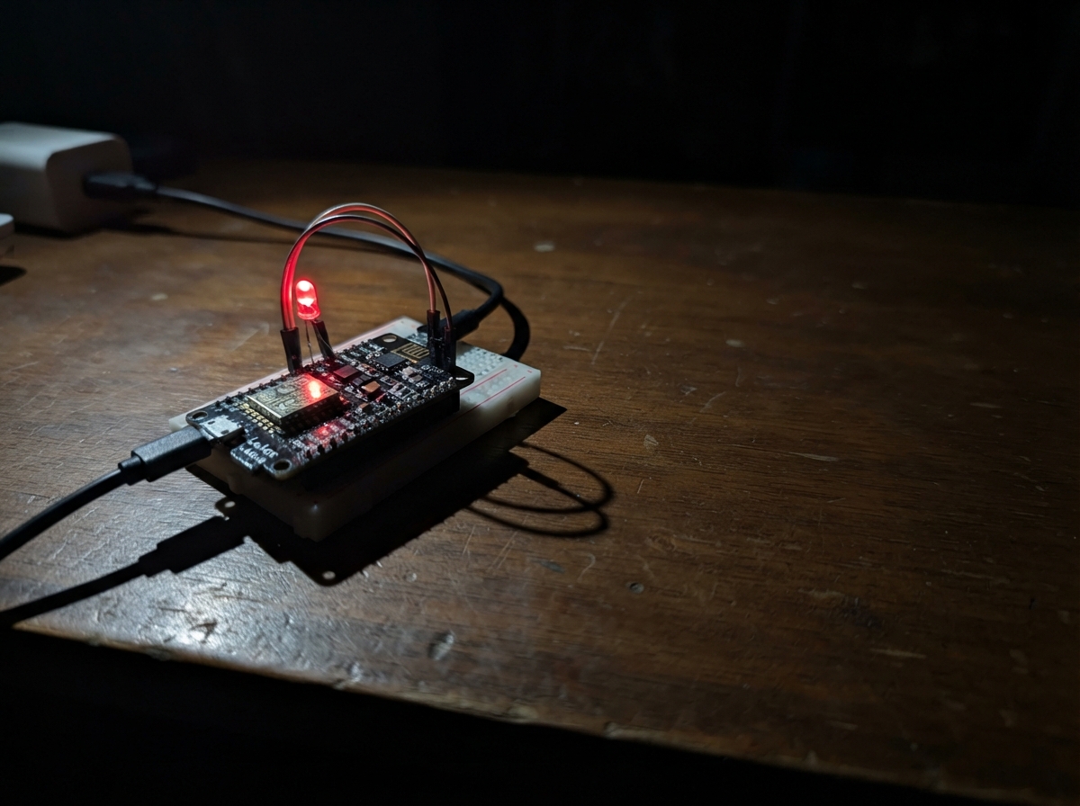 Blink Led Onboard Of Esp8266 Lolin