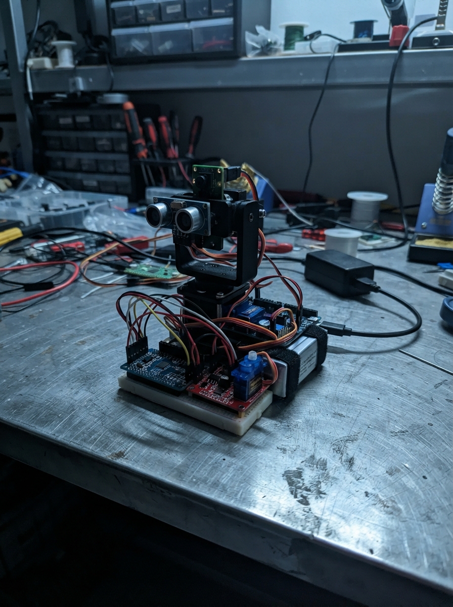 AI Facial Recognition Gimbal Robot