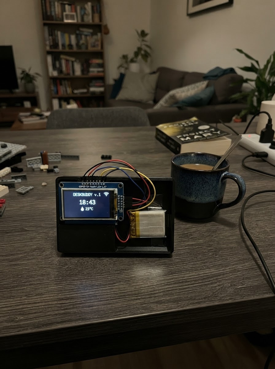 Photo of Build A Tiny Esp Deskbuddy Using Waveshare Esp32