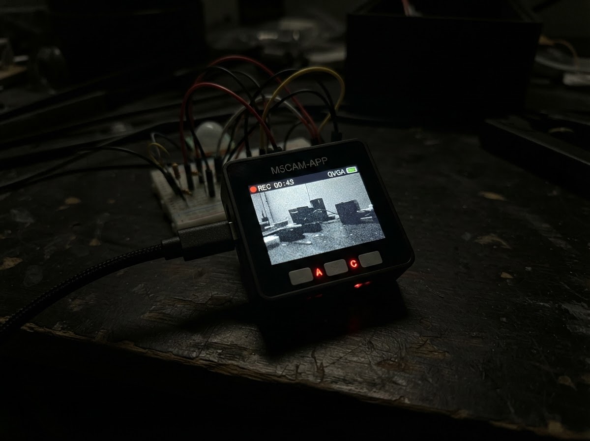 Photo of M5Stack Camera App
