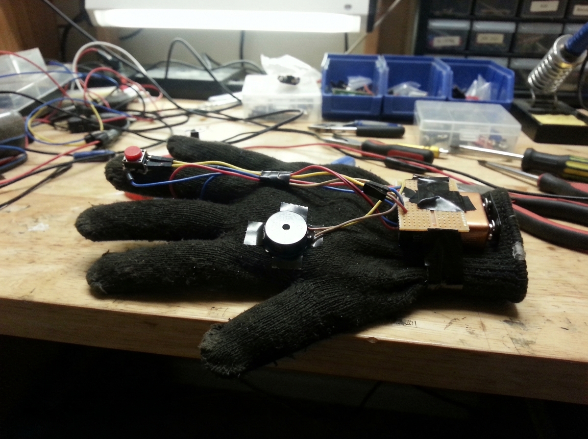 Electronic Sound Glove
