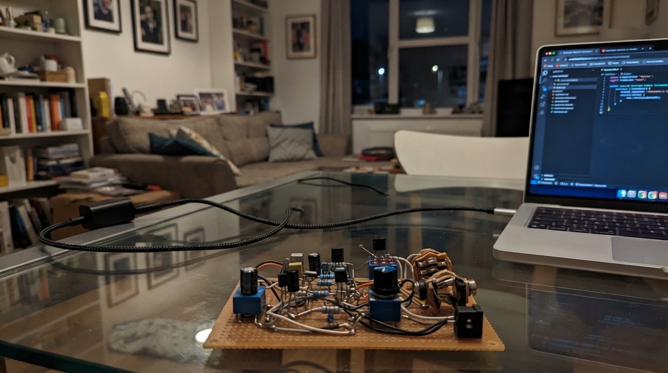 An Analog Circuit Class-a Guitar Pedal Thats Cor