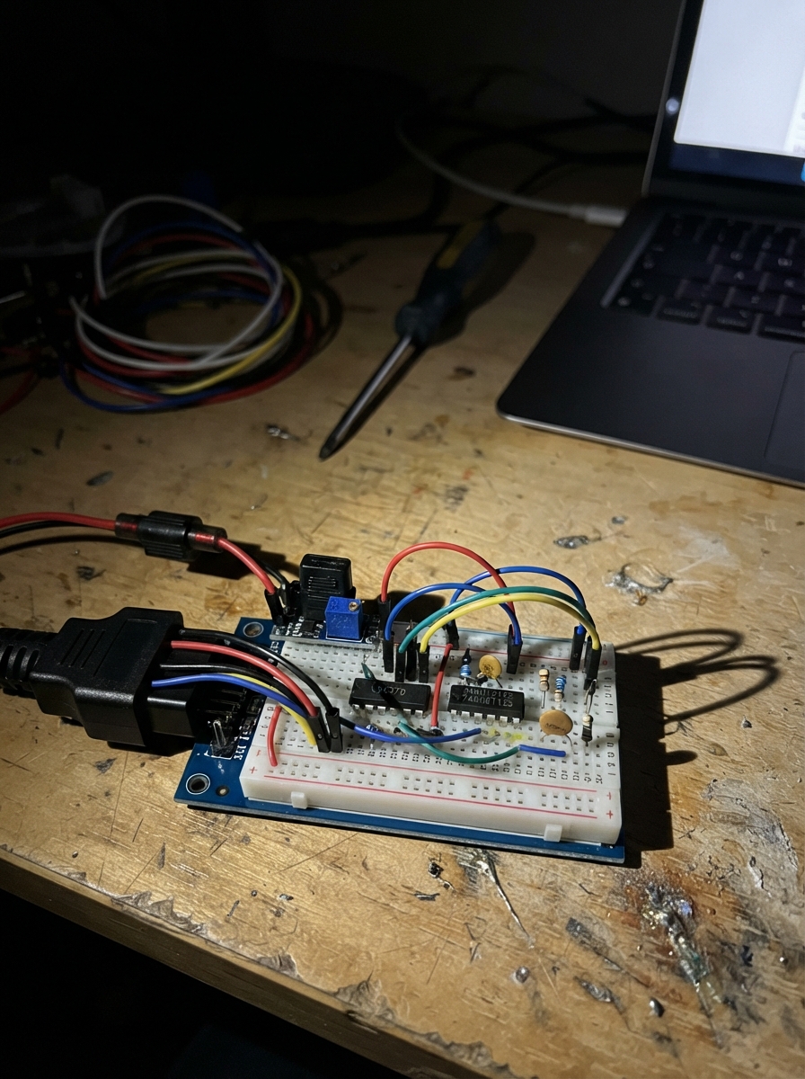 Create Me Good Schematic This Bread Board Setup