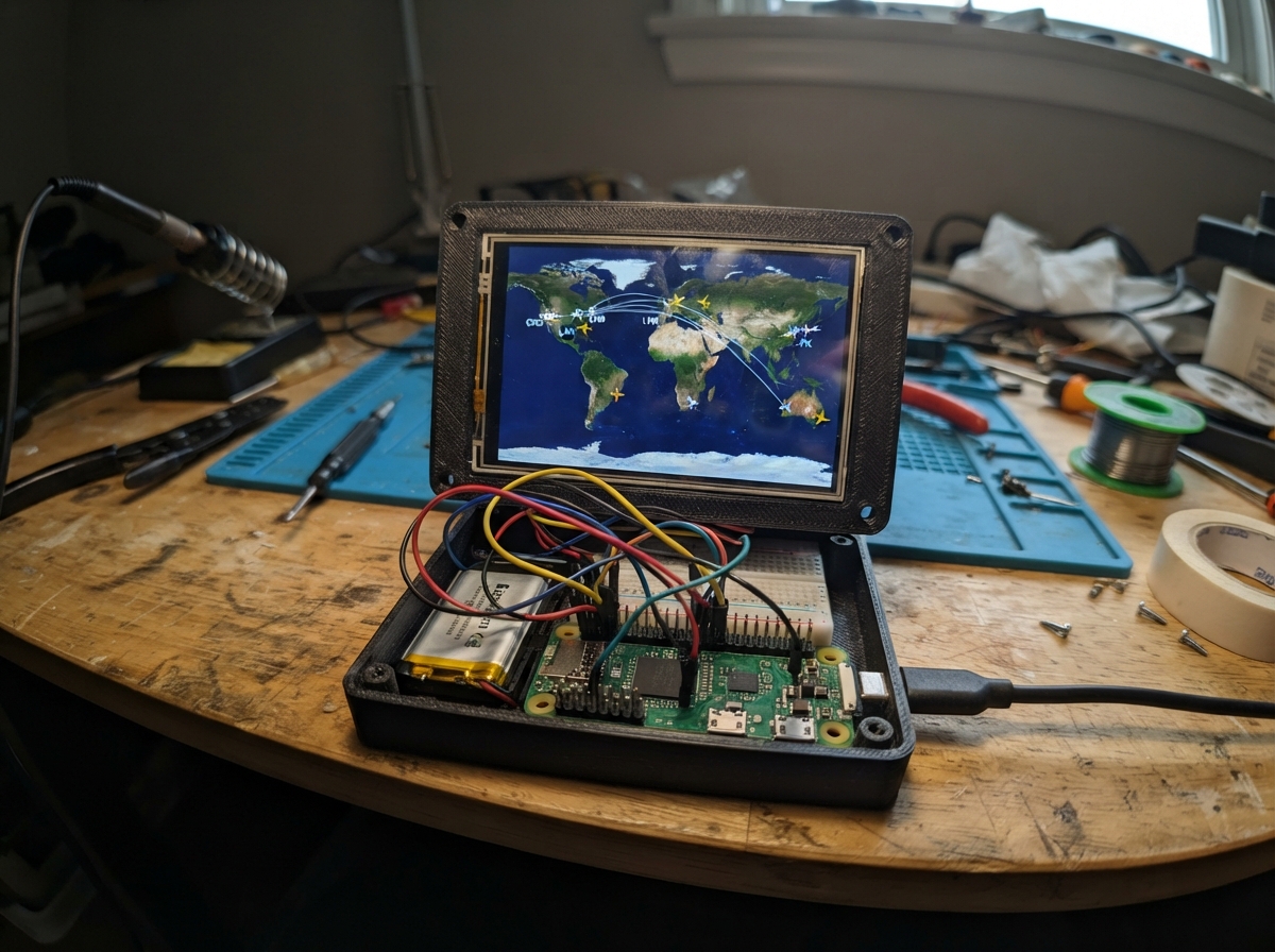 Interactive Global Flight Tracker