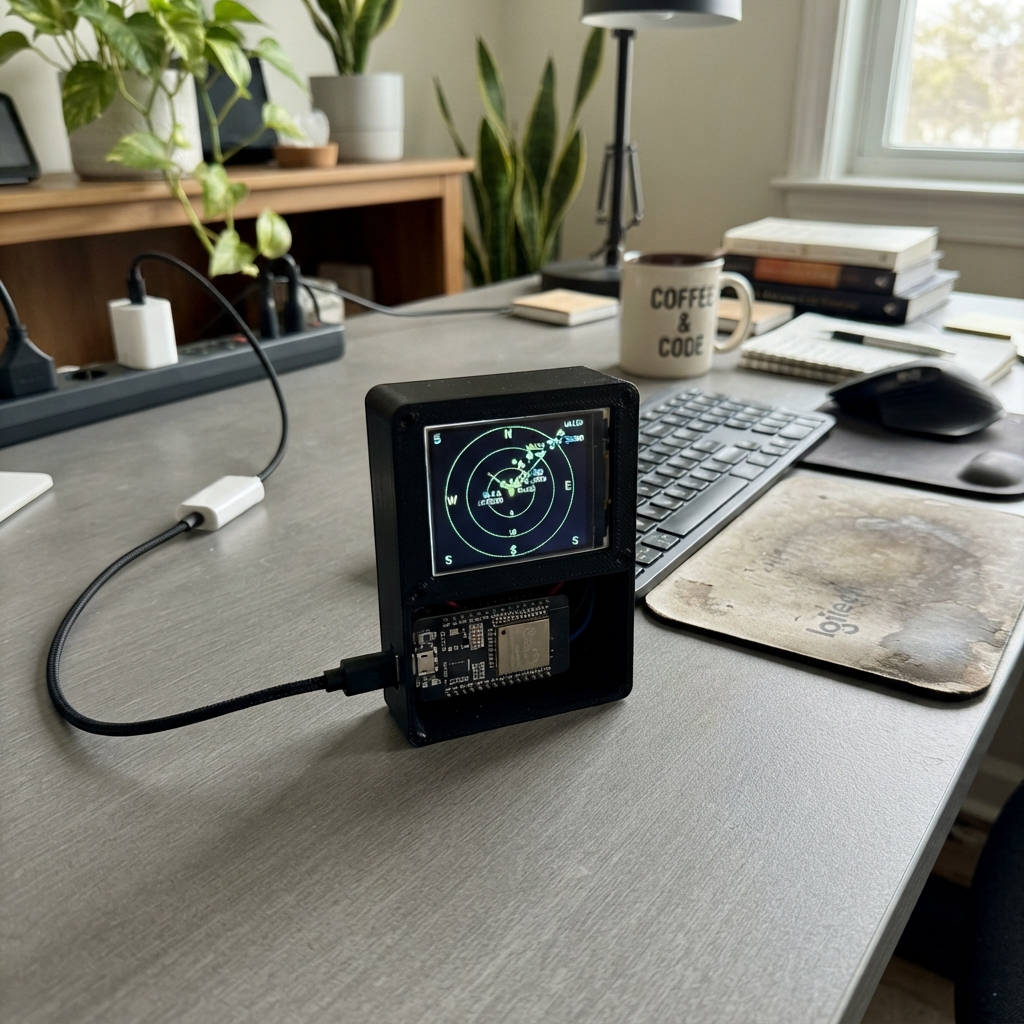 ESP32 Plane Radar Display