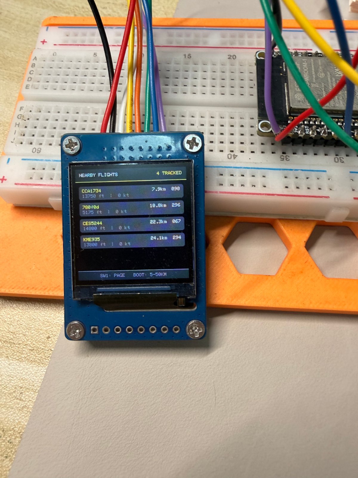 ESP32 Plane Radar