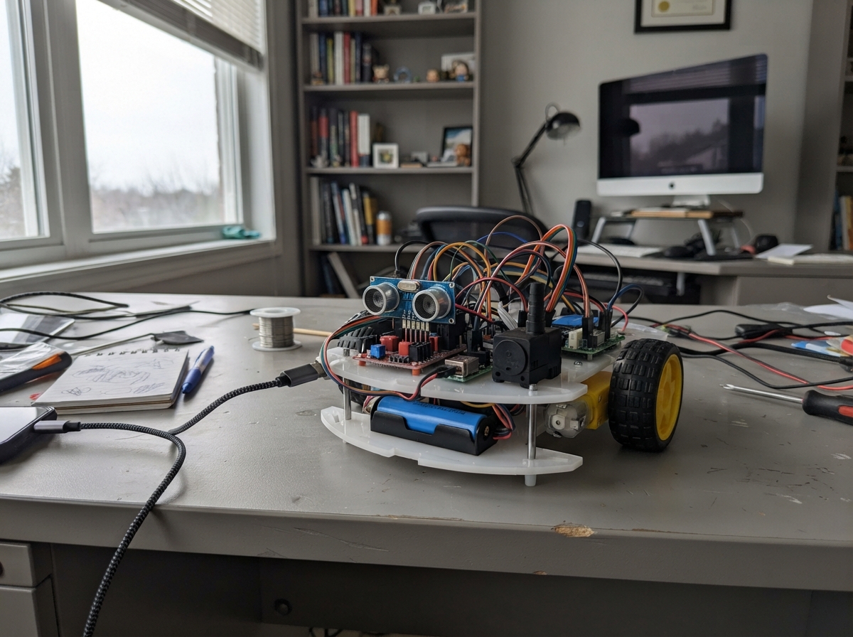Automatic Spray Cleaning Robot
