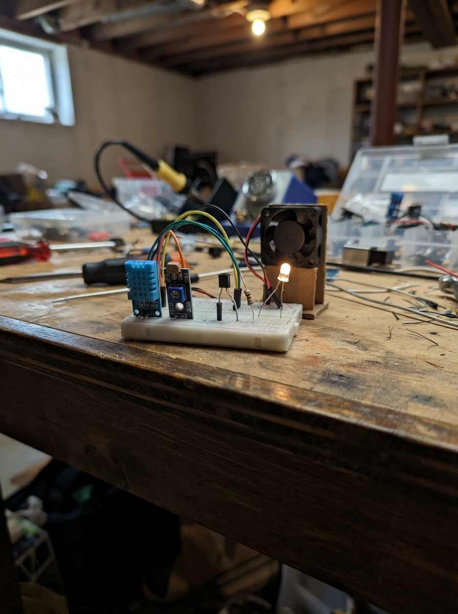 Automatic Fan And Light