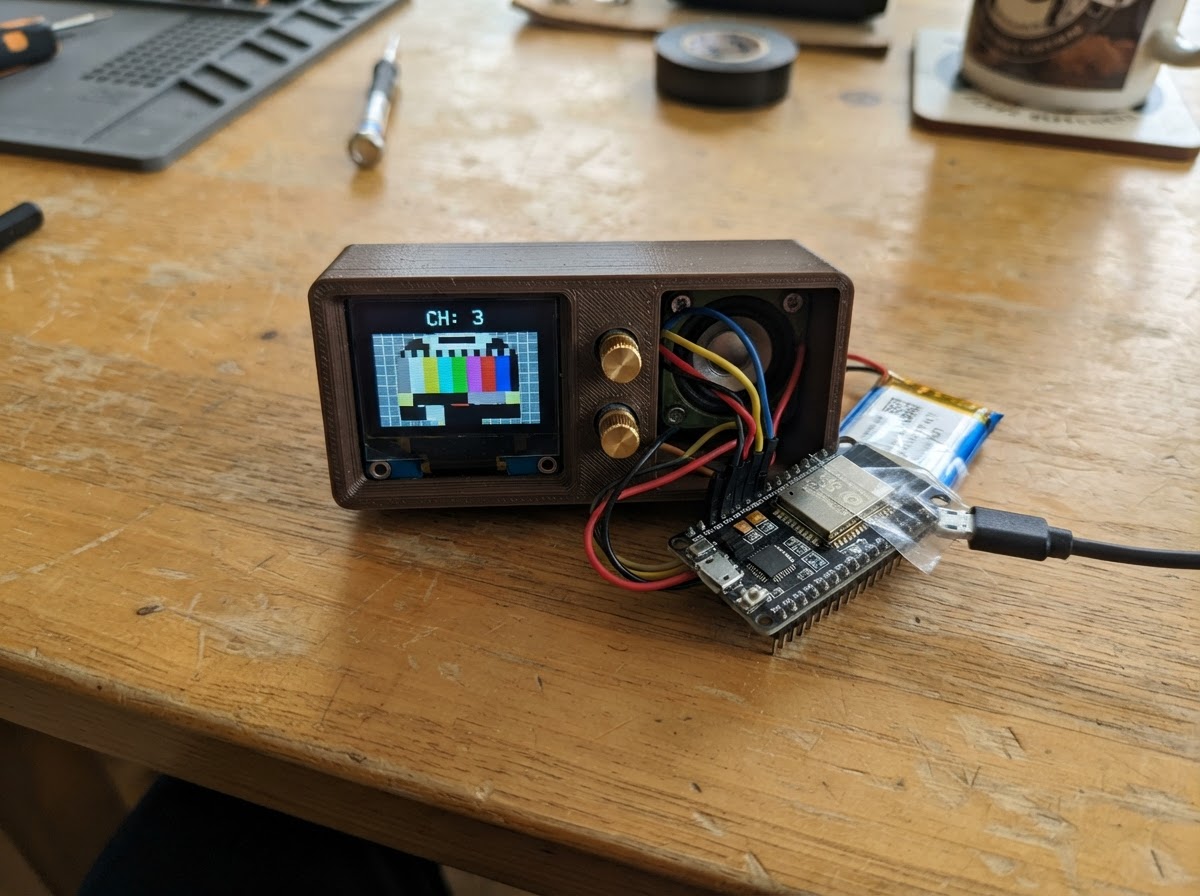 ESP32 Tiny TV Projects