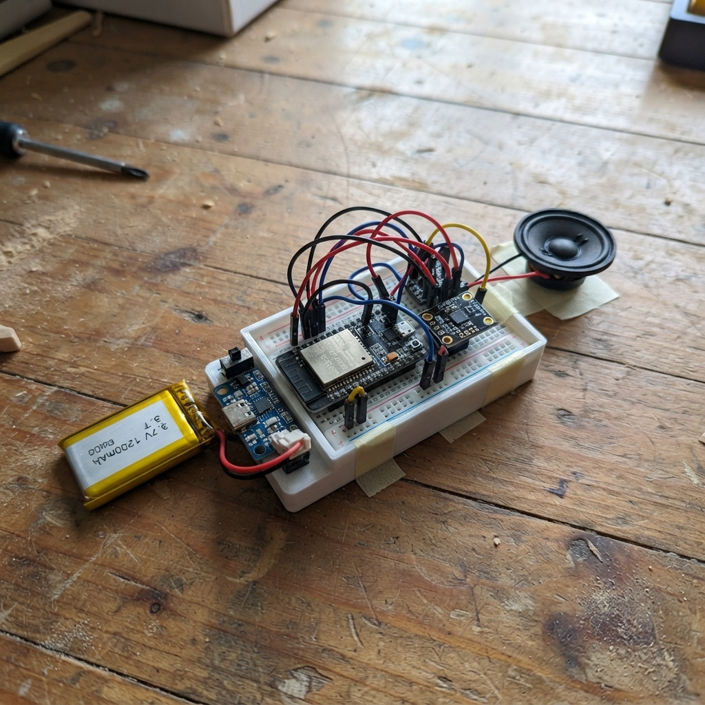 Photo of Tactile Morse Speech Translator