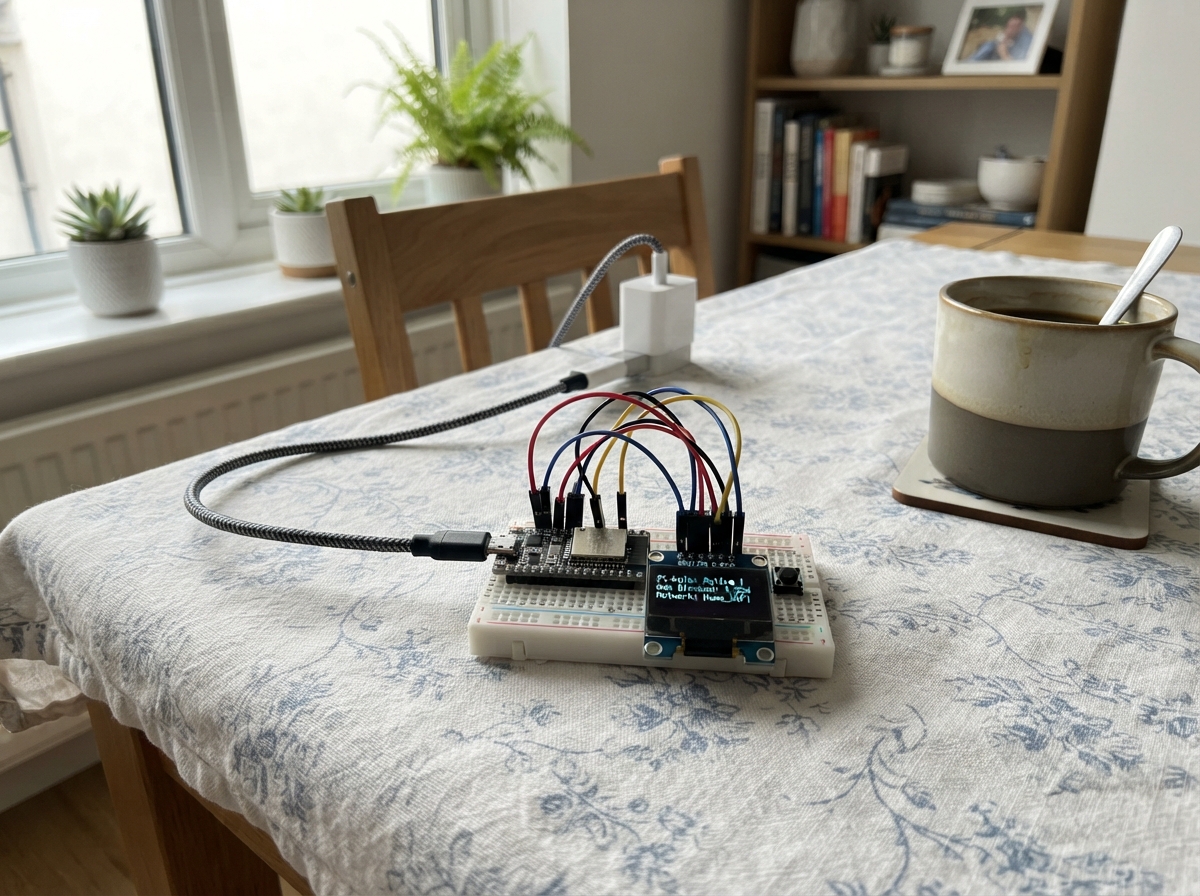 Photo of ESP32-C3 Pi-hole Ad Blocker