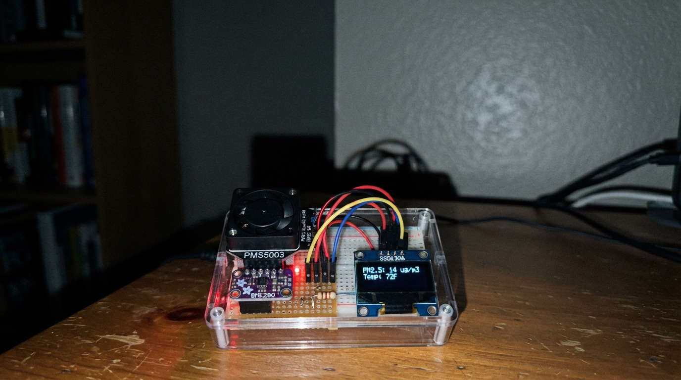 Photo of IoT Air Quality Monitor