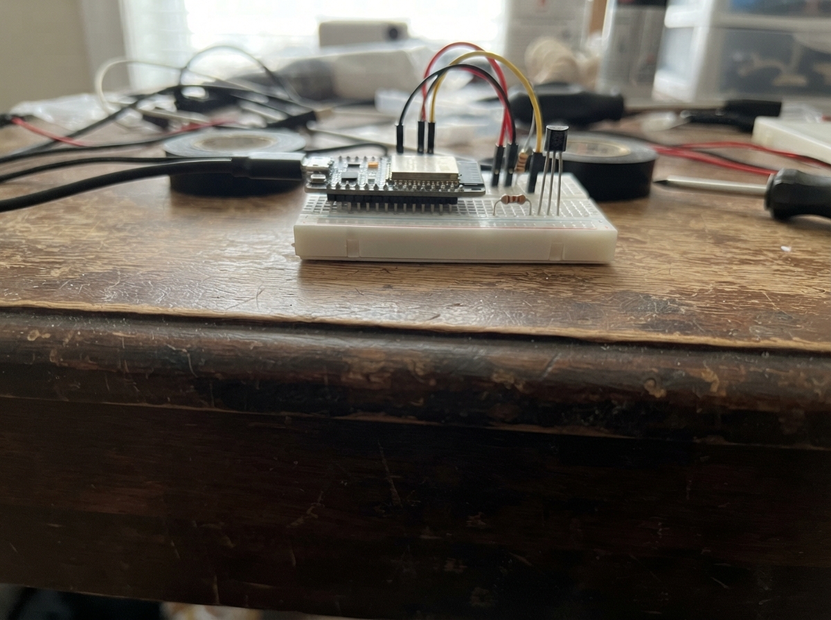 ESP32 Temperature Monitor