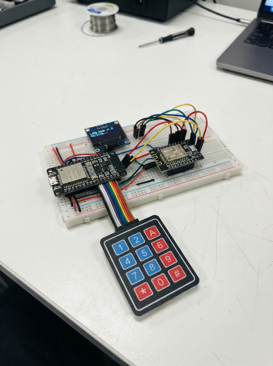 ESP32 LoRa Communication Module
